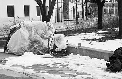 Homeless : Street Life : New York : Personal Photo Projects : Photos : Richard Moore : Photographer